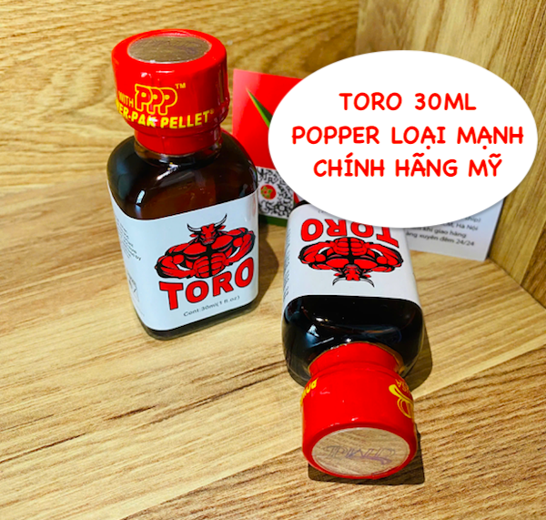 Đánh giá Popper Toro Rush Premium 30ml chính hãng Mỹ có tốt không?